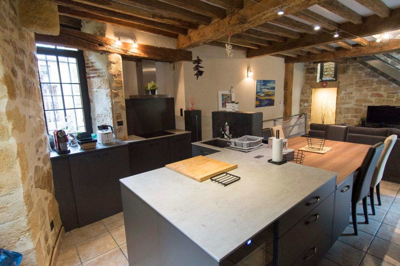 Sarlat, Centre Historique, La Mirande, Appartement De Style, 5 Pers Exterior foto